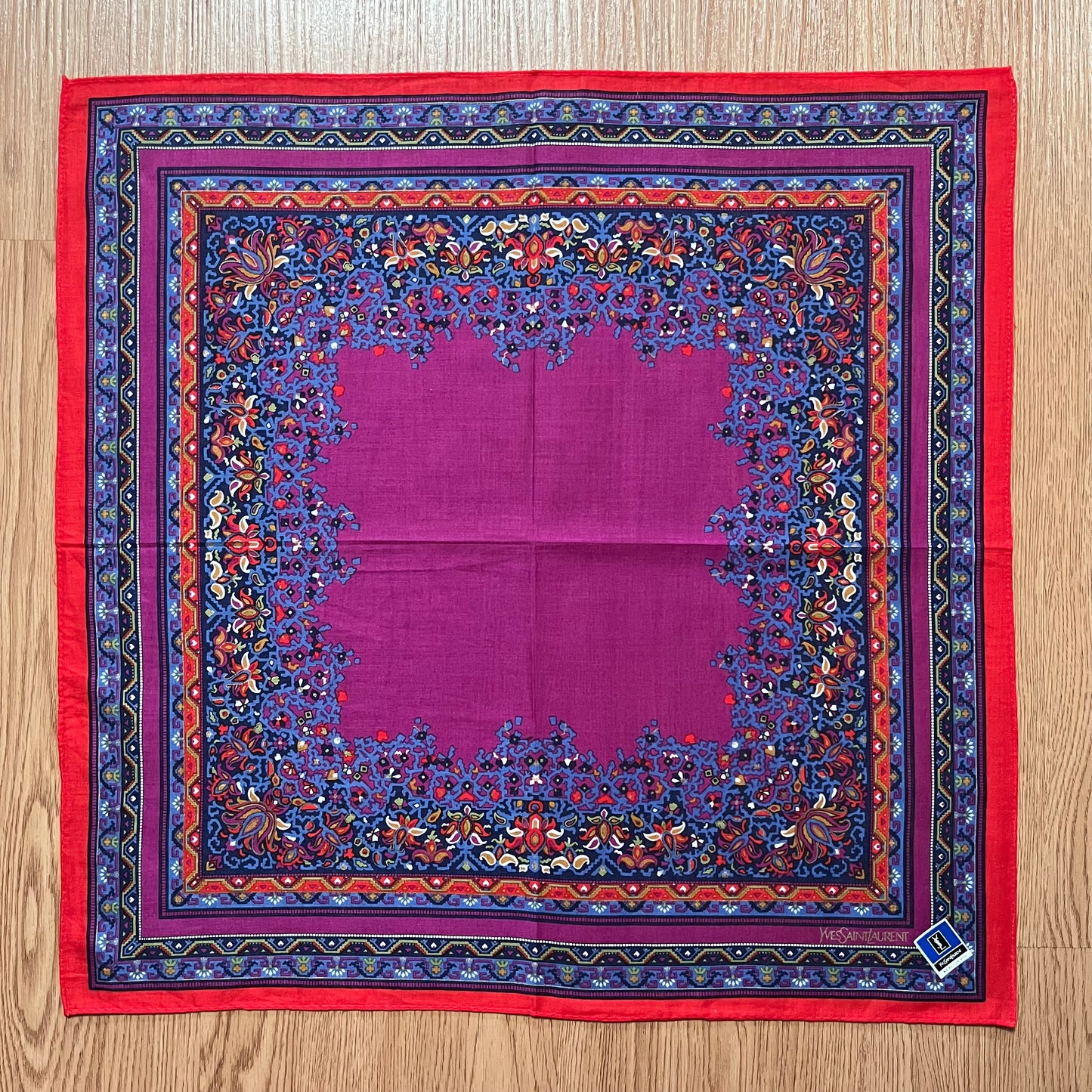 Vintage Yves Saint Laurent Handkerchief