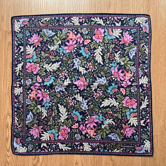 Vintage Yves Saint Laurent Handkerchief