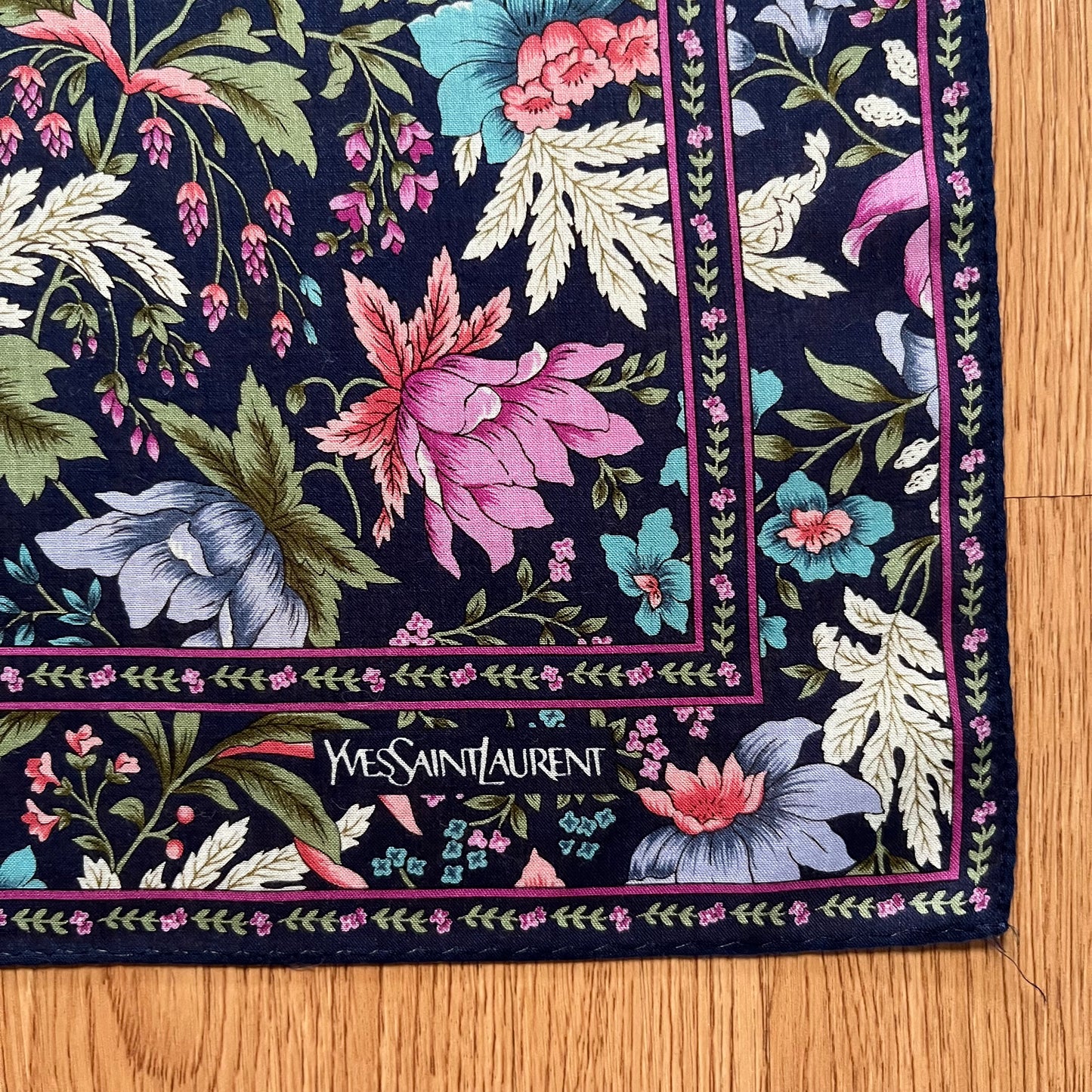 Vintage Yves Saint Laurent Handkerchief
