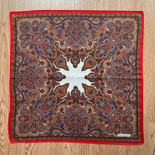 Vintage Yves Saint Laurent Handkerchief