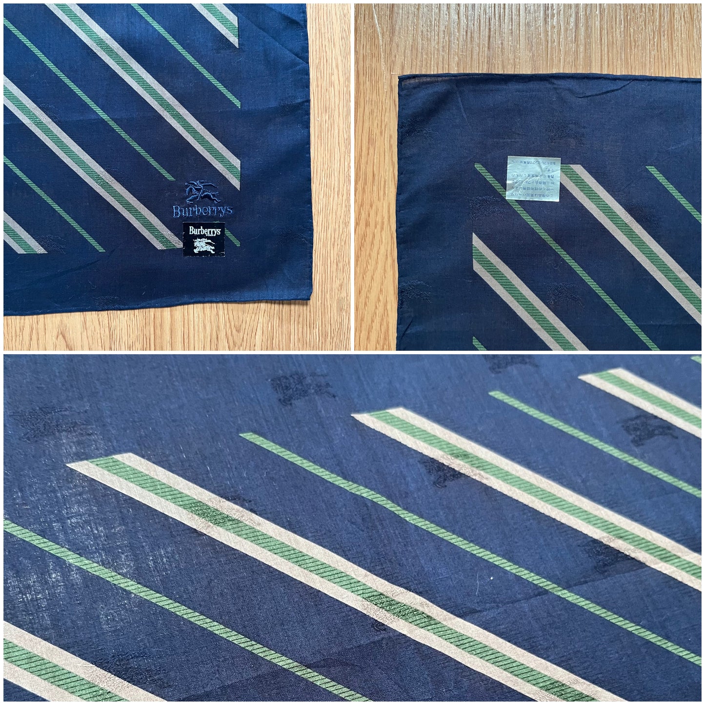 Vintage Burberry Handkerchief